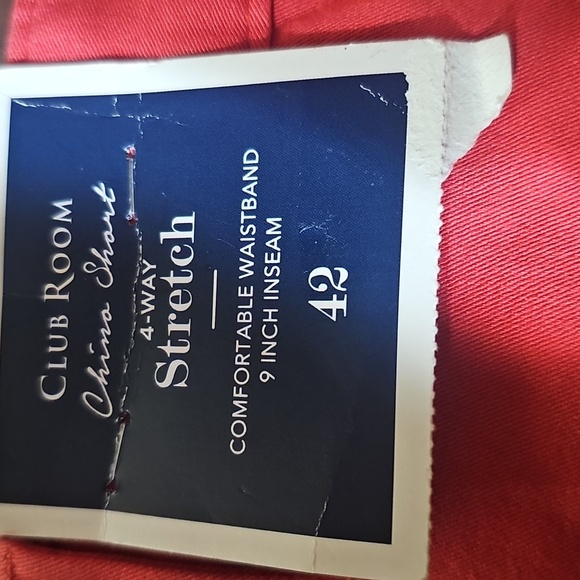 Club Room Mens Classic Fit Flat Front Bermuda, Size 42 - Picture 2 of 4